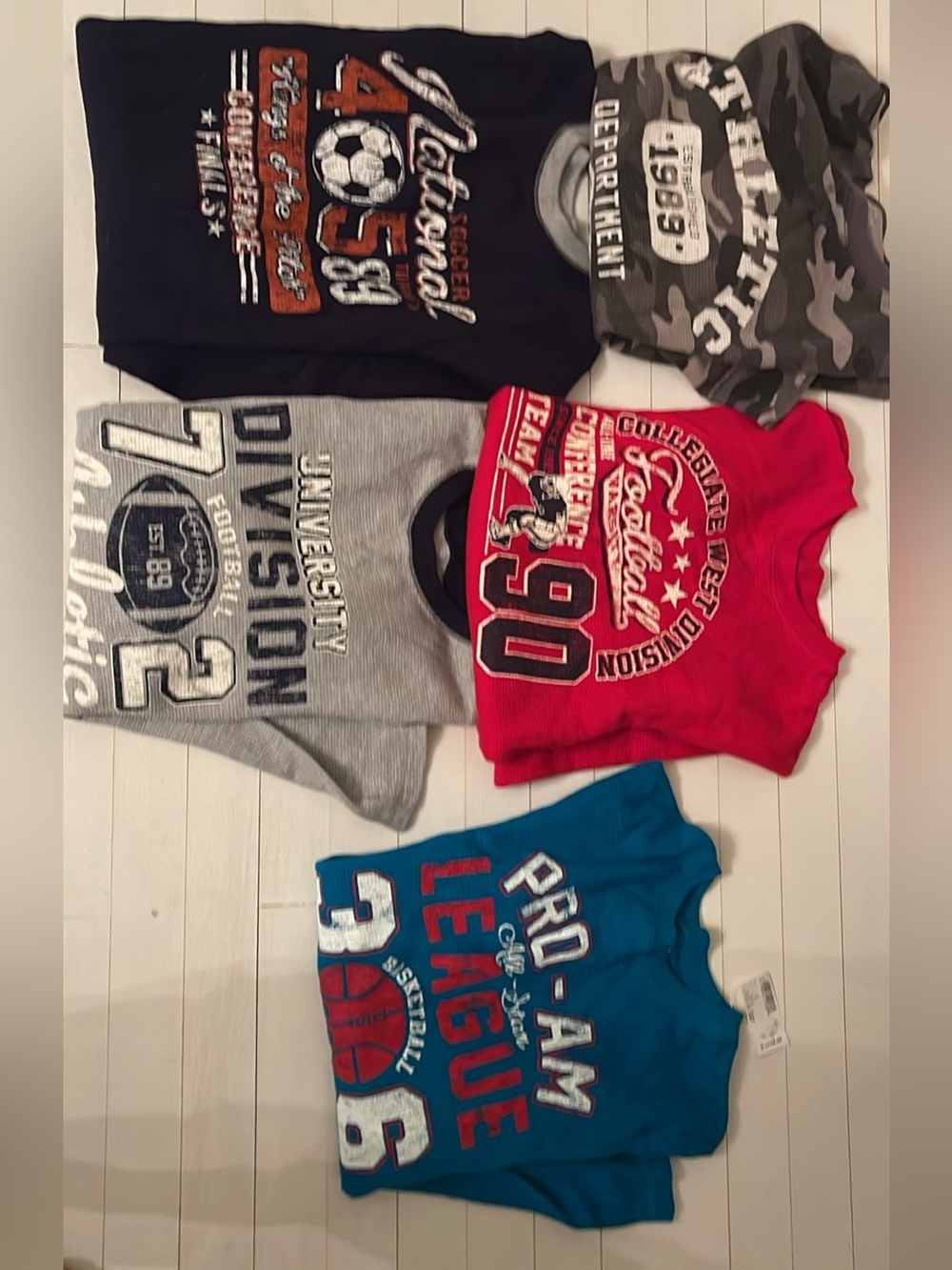 Boys waffle Rib-knit long sleeves